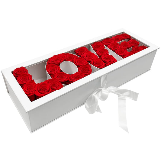 🌹 White Love Box: La elegancia de un sentimiento eterno